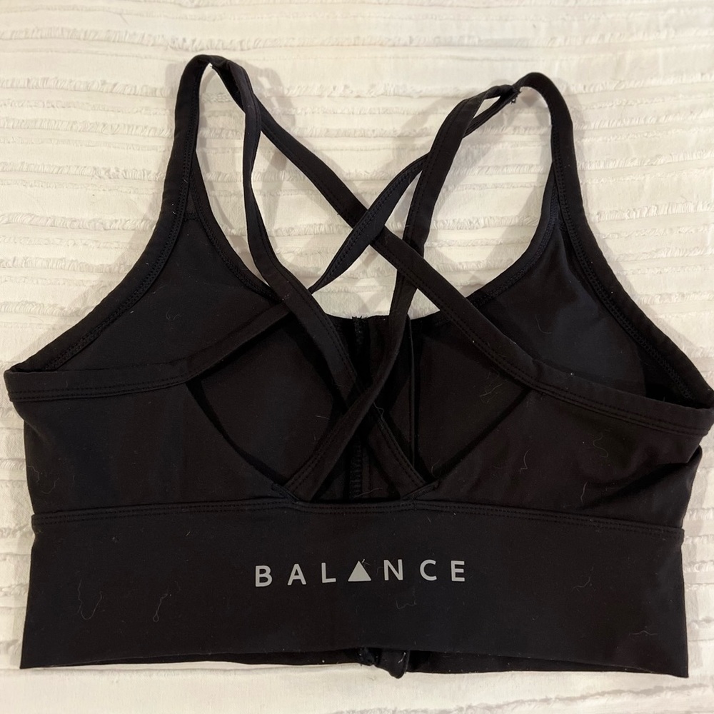 Balance Athletica REVIVE front zip bra
